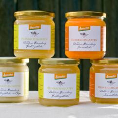 Honigsorten der Imkerei Heinrichsgarten